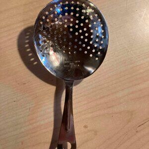 Bar Cocktail PREMIUM Heavy JULEP STRAINER Polished Stainless Steel